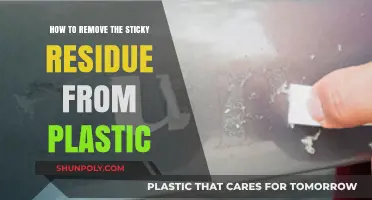 Effective Ways to Remove Sticky Residue from Plastic Surfaces Easily