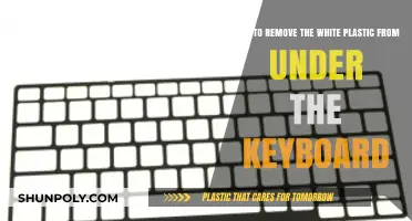 Quick Fix: Removing White Plastic Under Your Keyboard Easily