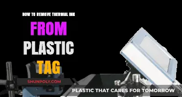 Effective Methods to Remove Thermal Ink from Plastic Tags Easily