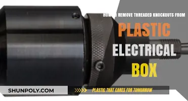Removing Threaded Knockouts from Plastic Electrical Boxes: A Step-by-Step Guide