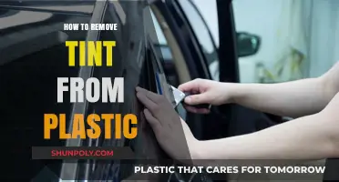 Effective Methods to Safely Remove Tint from Plastic Surfaces