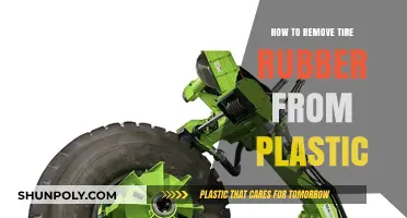 Effective Ways to Remove Tire Rubber from Plastic Surfaces Easily