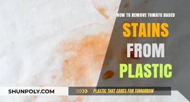 Effective Tips to Remove Tomato Stains from Plastic Surfaces