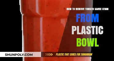 Effective Tips to Remove Tomato Sauce Stains from Plastic Bowls