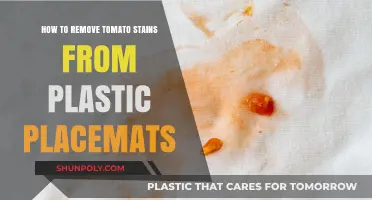 Quick Tips: Removing Tomato Stains from Plastic Placemats Easily