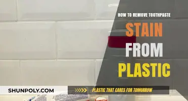 Effective Ways to Remove Toothpaste Stains from Plastic Surfaces