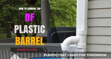 Easy Steps to Safely Remove the Top of a Plastic Barrel