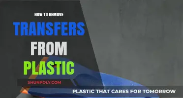 Effective Methods to Remove Transfers from Plastic Surfaces Easily