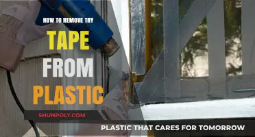 Effective Techniques to Safely Remove Try Tape from Plastic Surfaces