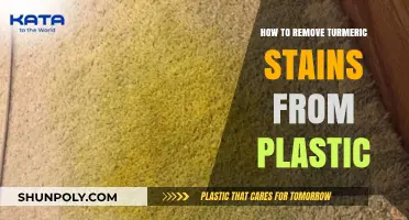 Effective Ways to Remove Turmeric Stains from Plastic Surfaces