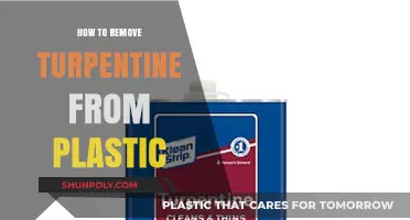 Effective Methods to Safely Remove Turpentine Stains from Plastic Surfaces