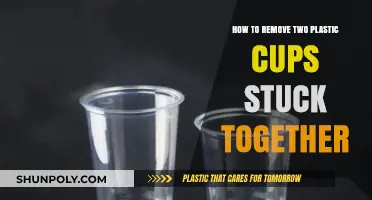 Quick Fix: Separating Two Plastic Cups Stuck Together Easily
