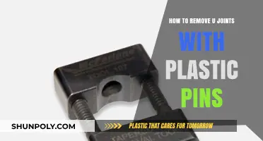 Efficiently Removing U-Joints with Plastic Pins: A Step-by-Step Guide