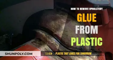 Effective Ways to Remove Upholstery Glue from Plastic Surfaces Easily