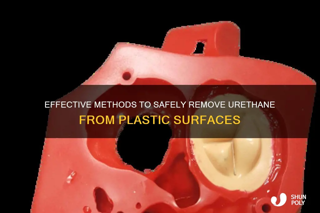 how to remove urethane from plastic