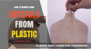 Effective Methods to Remove Urine Crystals from Plastic Surfaces