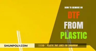 Effective Techniques to Remove UV DTF from Plastic Surfaces Easily