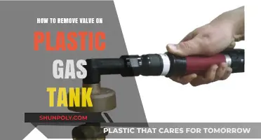 Easy Steps to Safely Remove Valve from Plastic Gas Tank