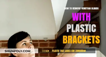 Easy Steps to Remove Venetian Blinds with Plastic Brackets