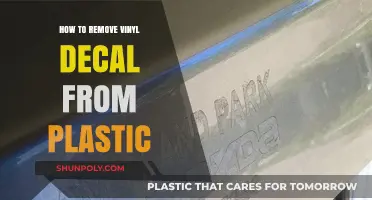 Easy Steps to Safely Remove Vinyl Decals from Plastic Surfaces