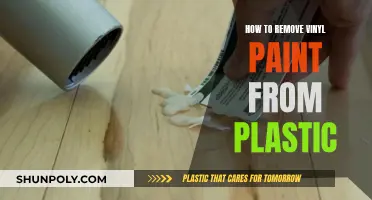 Removing Vinyl Paint from Plastic: Effective Strategies