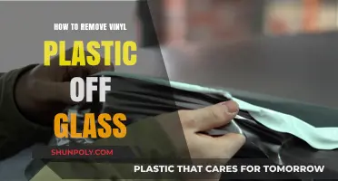 Effective Techniques to Remove Vinyl Plastic from Glass Surfaces Easily