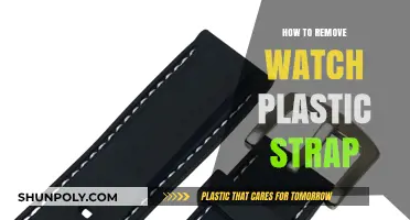 Easy Steps to Remove Your Watch's Plastic Strap Safely