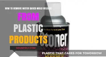 Effective Methods to Remove Water-Based Mold Release from Plastic Products