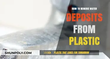Effective Ways to Remove Water Deposits from Plastic Surfaces