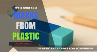Effective Tips to Remove Water Marks from Plastic Surfaces Easily