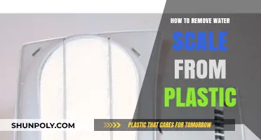 Effective Methods to Remove Water Scale from Plastic Surfaces
