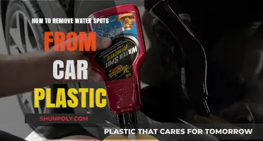 Effective Tips to Remove Water Spots from Car Plastic Surfaces