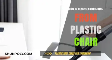 Effective Tips to Remove Water Stains from Plastic Chairs Easily