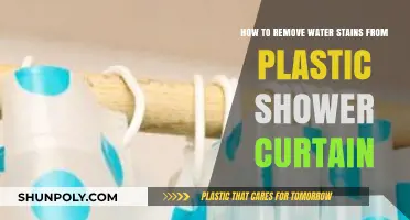 Effective Tips to Remove Water Stains from Plastic Shower Curtains