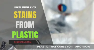 Effective Ways to Remove Water Stains from Plastic Surfaces