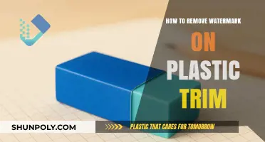 Effective Methods to Remove Watermarks from Plastic Trim Surfaces