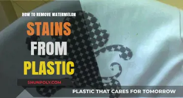 Quick Tips to Remove Watermelon Stains from Plastic Surfaces