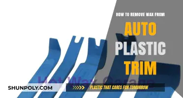 Easy Wax Removal Tips for Auto Plastic Trim Restoration
