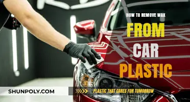 Effective Methods to Remove Wax from Car Plastic Surfaces Easily