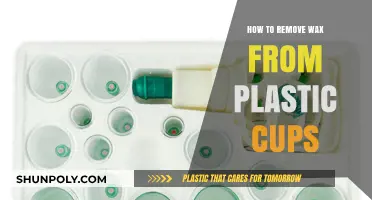 Easy Wax Removal Tips for Cleaning Plastic Cups Effectively