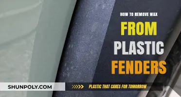 Effective Wax Removal Techniques for Plastic Fenders: A Step-by-Step Guide