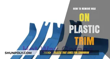 Effective Techniques to Remove Wax from Plastic Trim Easily