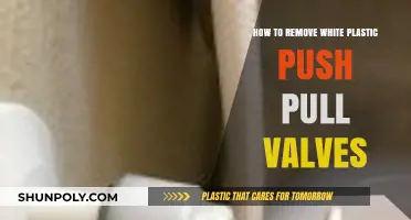 Easy Guide: Removing White Plastic Push-Pull Valves Step-by-Step