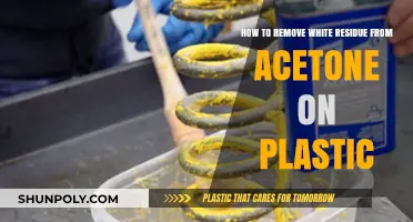Effective Tips to Remove Acetone White Residue from Plastic Surfaces