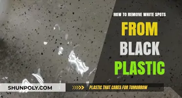 Effective Methods to Eliminate White Spots on Black Plastic Surfaces