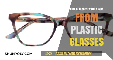 Effective Tips to Remove White Stains from Plastic Glasses Easily