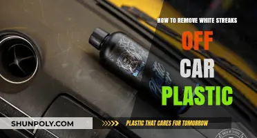 Effective Ways to Remove White Streaks from Car Plastic Surfaces