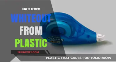 Effective Techniques to Remove Whiteout from Plastic Surfaces Easily