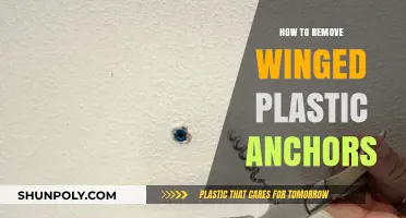 Efficiently Removing Winged Plastic Anchors: A Step-by-Step Guide