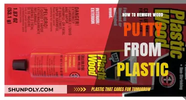 Effective Techniques to Remove Wood Putty from Plastic Surfaces Easily